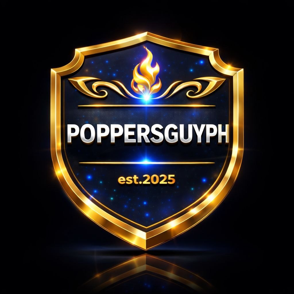 PoppersGuyPH shield logo